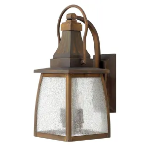 Montauk 2 Light Small Wall Lantern | Sienna