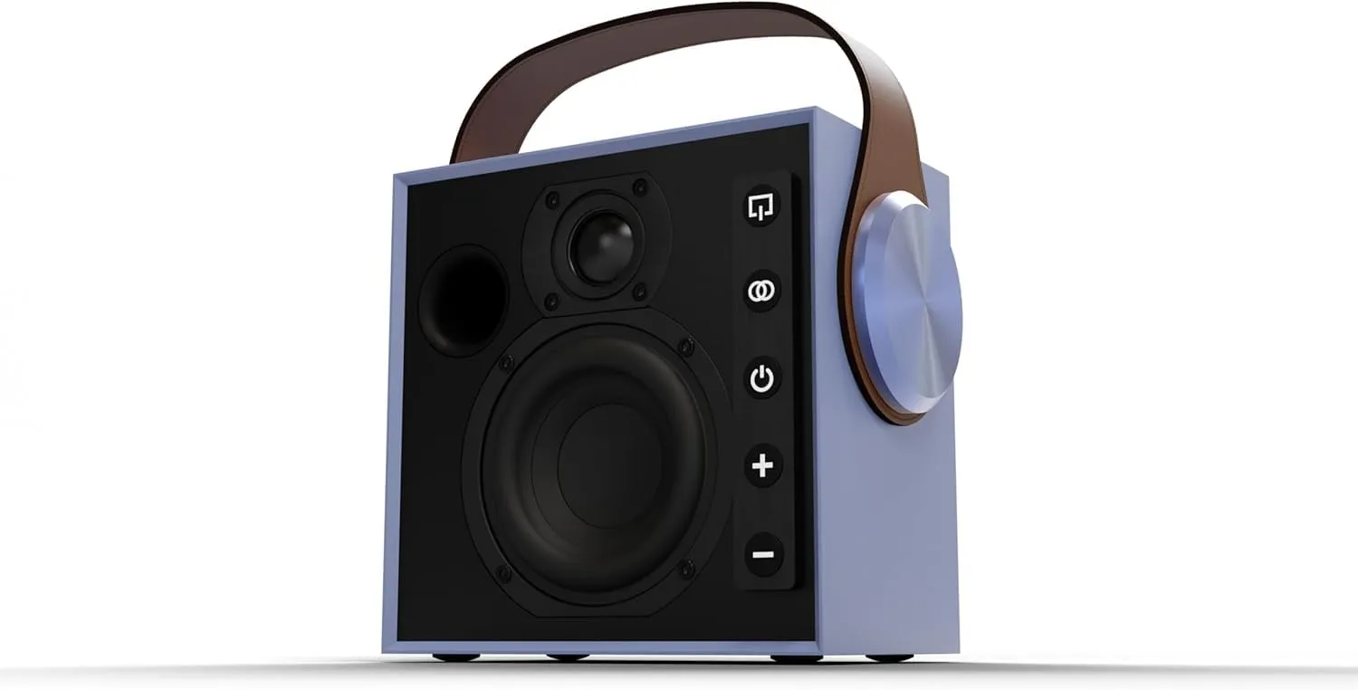 Morel Biggie Portable Bluetooth Speaker - High-Fidelity Bluetooth 5.3 Wireless HiFi Speaker, Great Hi-fi Sound