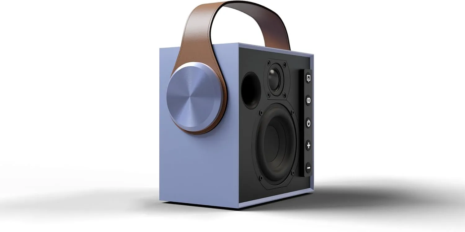 Morel Biggie Portable Bluetooth Speaker - High-Fidelity Bluetooth 5.3 Wireless HiFi Speaker, Great Hi-fi Sound
