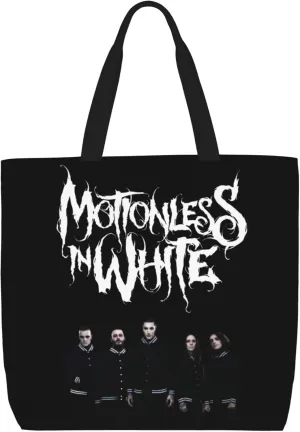 Motionless Rock In White Tote Bag for Women Lightweight Large Tote Bag Shoulder Bag Handbag for Travel Work Gym