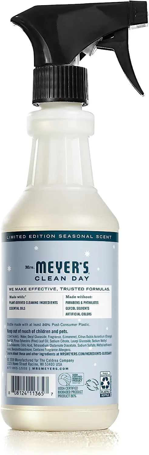 MRS. MEYER'S CLEAN DAY Variety, 1 Mrs. Meyer's Multi-Surface Cleaner, 16 OZ, 1 Mrs. Meyer's Multi-Surface Cleaner, 16 OZ, 1 CT (Iowa Pine   Snow Drop)