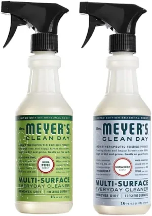 MRS. MEYER'S CLEAN DAY Variety, 1 Mrs. Meyer's Multi-Surface Cleaner, 16 OZ, 1 Mrs. Meyer's Multi-Surface Cleaner, 16 OZ, 1 CT (Iowa Pine   Snow Drop)
