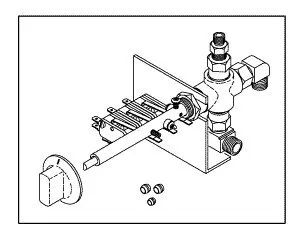 Multi-Purpose Valve for Tuttnauer - Long Shaft Assembly TUV097
