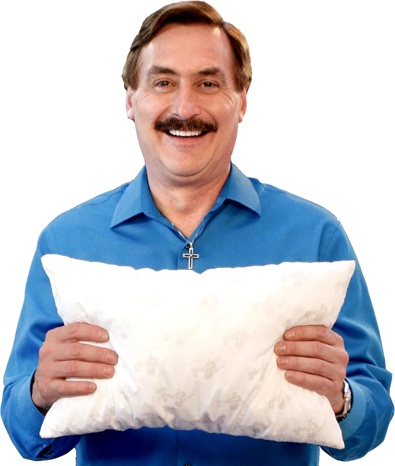 MyPillow Multi-Use Travel Pillow Compact Pillow for On-The-Go Comfort and Sleeping, Portable, Compact, Washable Pillow for Adult and Kids Neck Support [Blue Sage]
