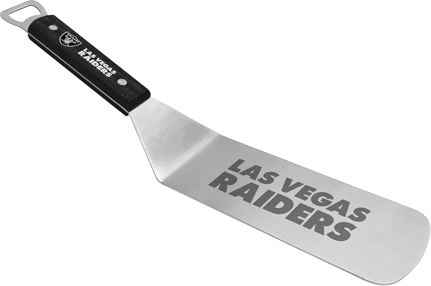 NFL BBQ Spatula with Convenient Bottle Opener - Hamburger Turner - Pancake Flipper - Griddle Scraper - Ideal Gift for the Loyal Sports Fan