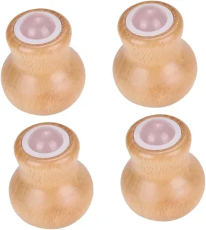 NOLITOY 4pcs Jade Face Massage Roller for Skin Care Portable and Compact Tool for Facial Firming and Relaxation Crafted and Jade for Home Travel Use