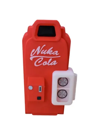 NukaCola Machine Deck Box and Dice Storage - Fallout Themed Deck Box - Nuka Cola Designed Bottle - Vault Tec - Brotherhood of Steel (Black Wax Finish)