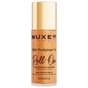 NUXE Huile Prodigieuse Shimmer Multi-Purpose Dry Oil - Luxurious Radiant Glow and Hydration for Face, Body & Hair