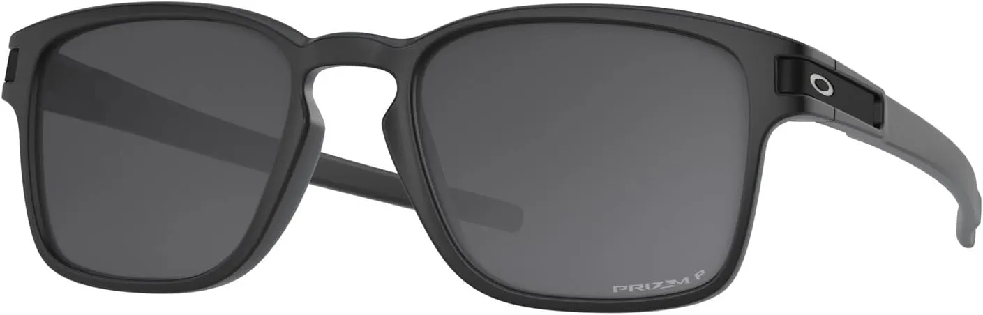 Oakley Men's Oo9358 Latch Square Low Bridge Fit Rectangular Sunglasses