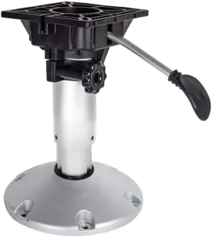 Oceansouth Shock Absorbing Adjustable Waverider Boat Seat Pedestal 14'' – 18'' Boat seat Pedestal Mount Post Base Swivel Boats Jon Seats bass Fishing Chair