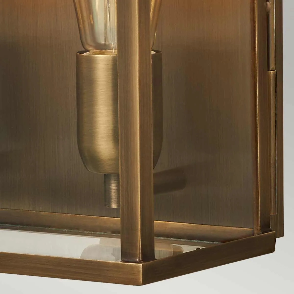 Old Bailey 2 Light Large Wall Lantern | Aged Brass