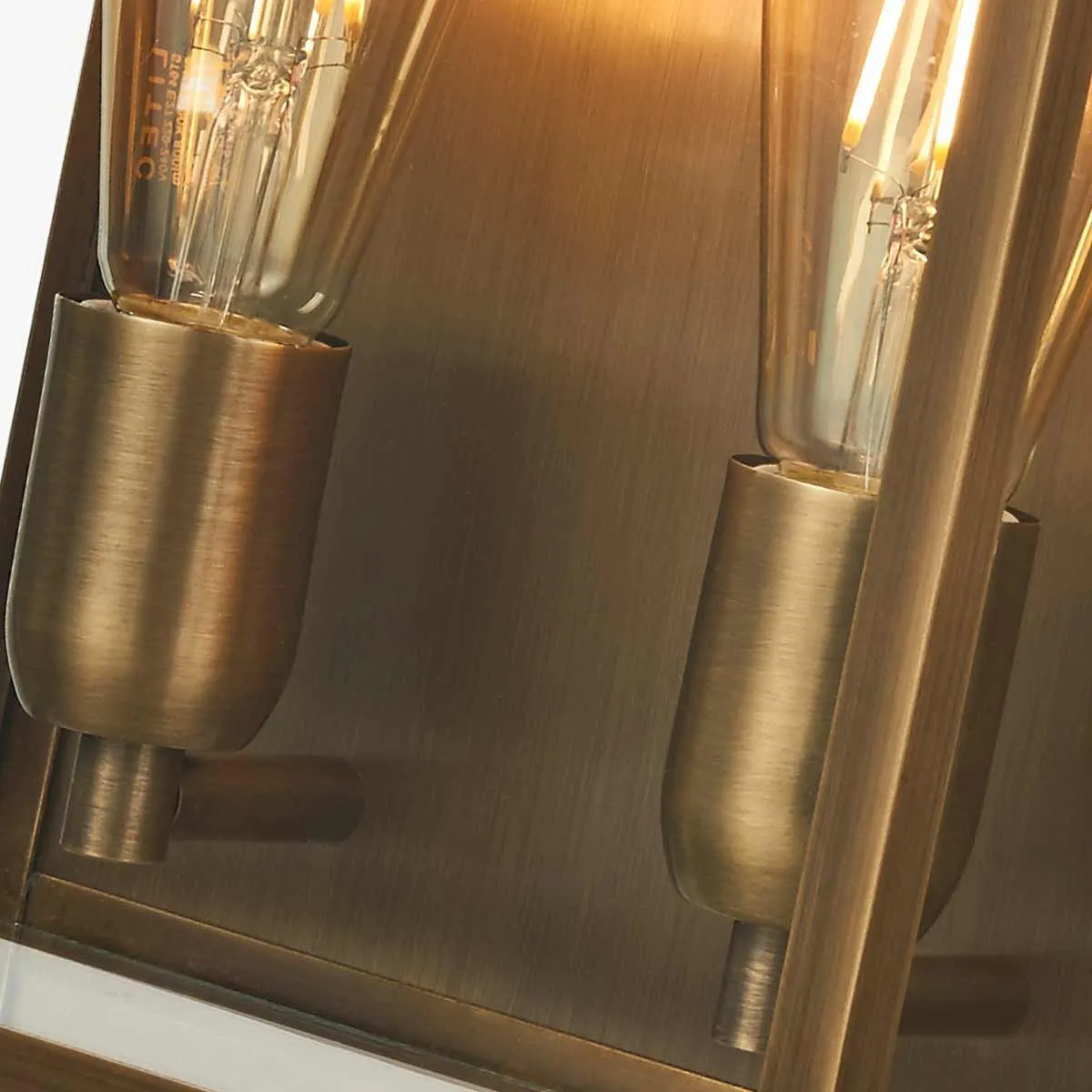 Old Bailey 2 Light Large Wall Lantern | Aged Brass