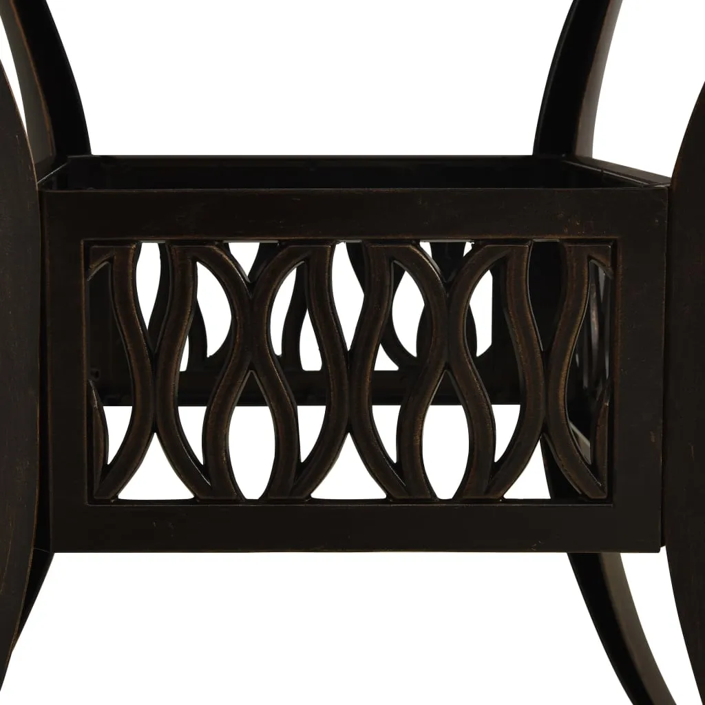 Outdoor Dining Table Patio Table Garden Porch Furniture Cast Aluminum