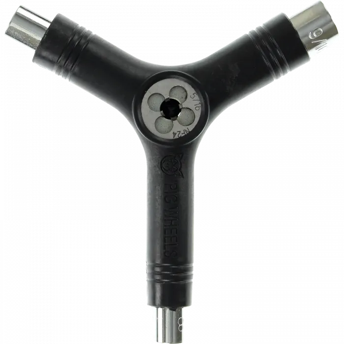 PIG SKATE TOOL BLACK TRI-SOCKET/THREADER