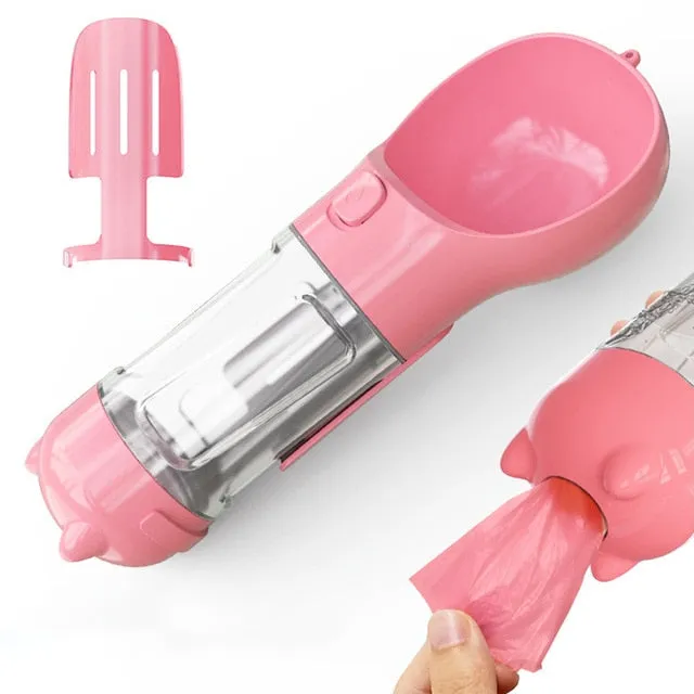 Portable Filtered Pet Water Bottle