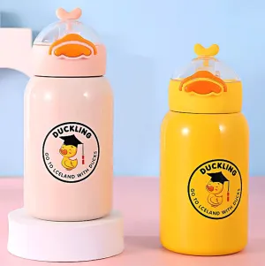 Premium quality cute duckling kids sipper bottle(400mL)