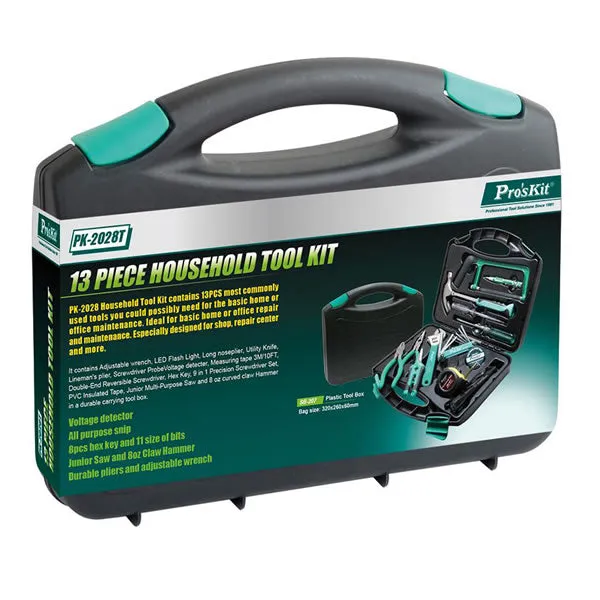 Pro'sKit 13-Piece Household Toolkit