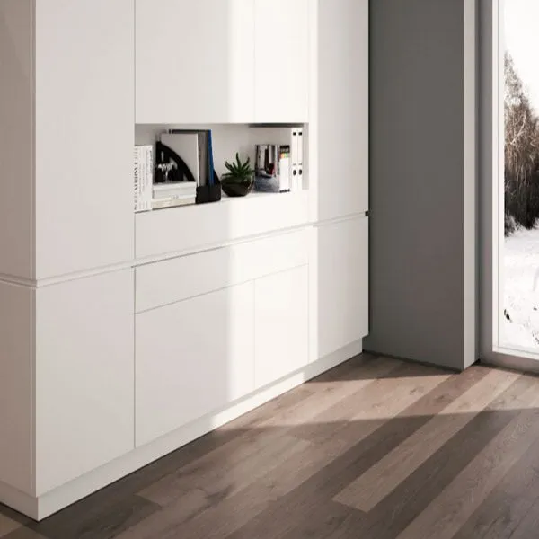 Pull-Out Peninsula Table from a drawer compartment – Space-Saving & Accessible Design