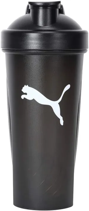 Puma Unisex's Shaker Bottle Water Black, OSFA