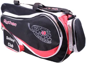 Python Deluxe "Club" Racquetball Bag Series (Black/Blue & Black Red) Colors