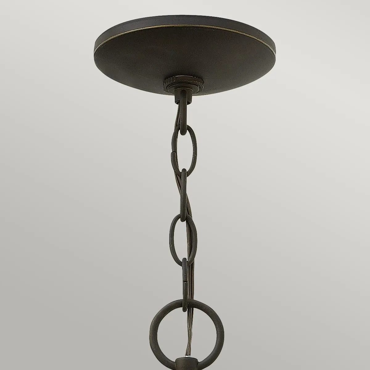 Quincy 1 Light Medium Chain Lantern | Oil Rubbed Bronze
