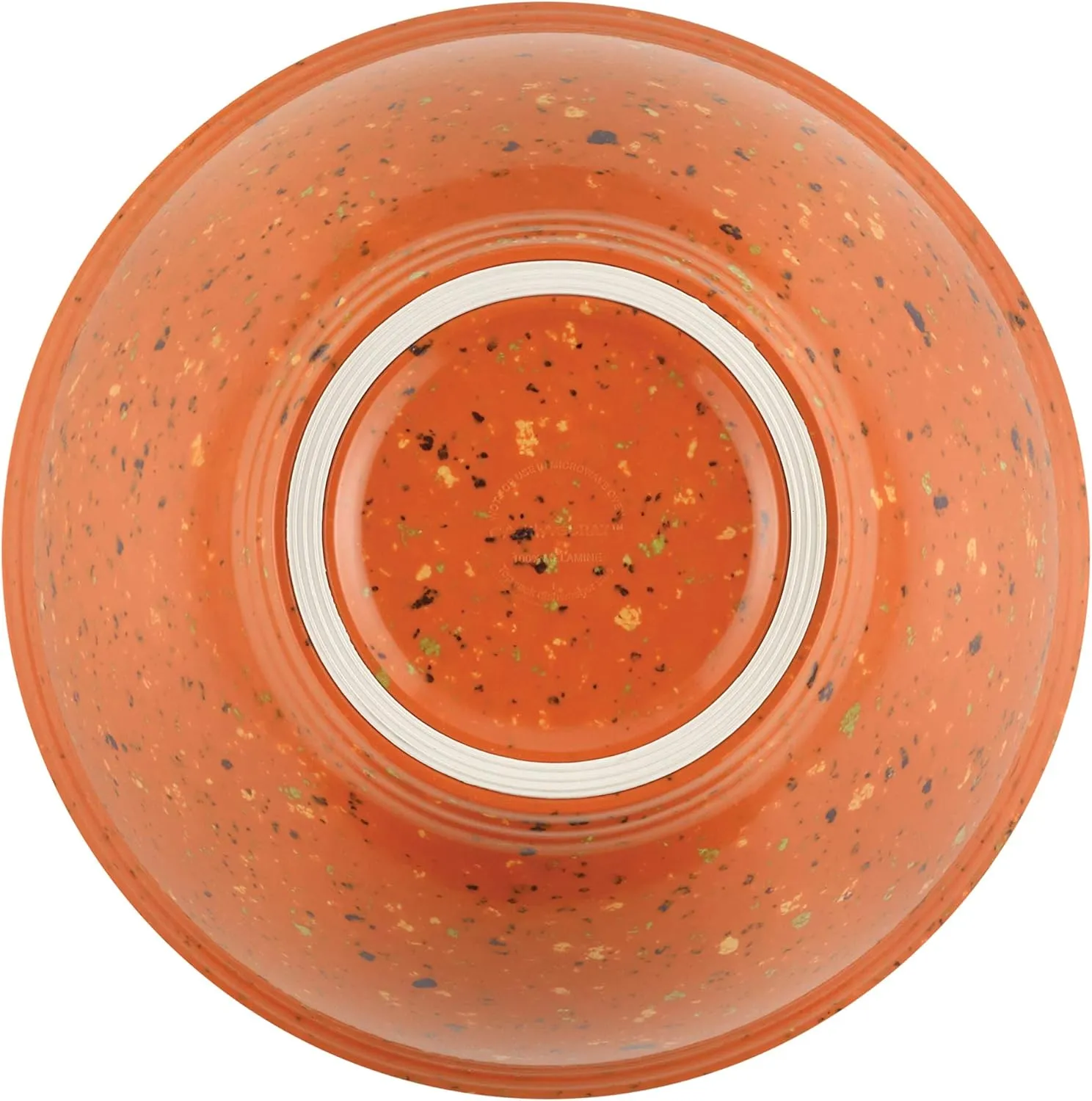 Rachael Ray 56602 Accessories Kitchen Pantryware Multi Purpose / Salad Serveware / Melamine Garbage Bowl, Orange