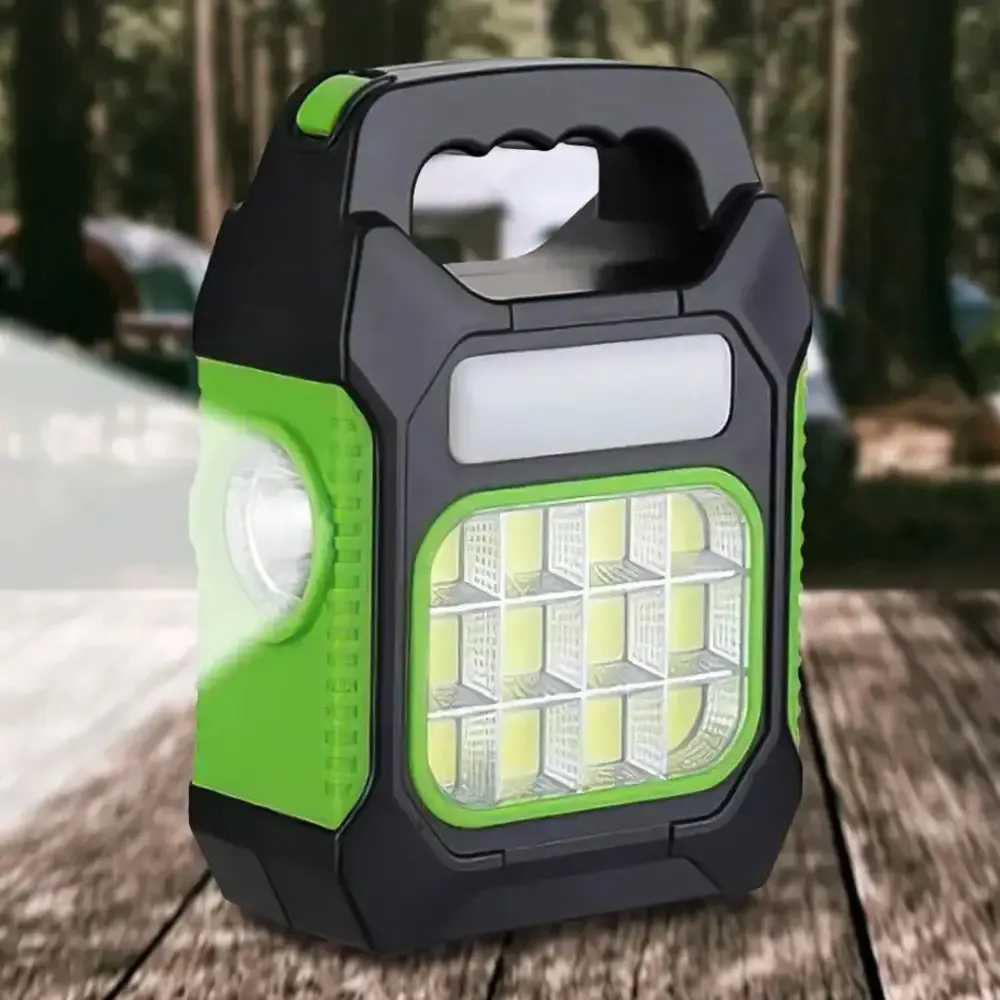 (Random Function, Power Bank / Rechargeable Lantern with Solar Lantern Mystery sale Attractive pricing color) Portable Camping JY-978D