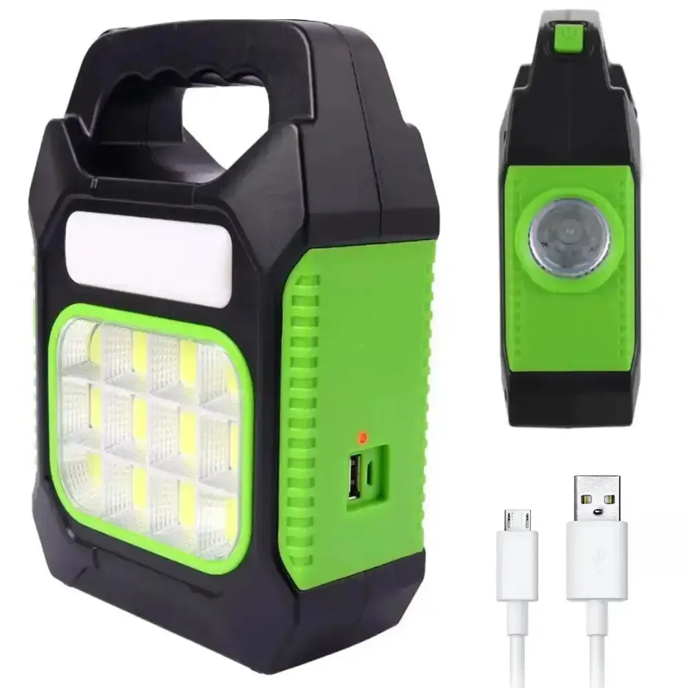 (Random Function, Power Bank / Rechargeable Lantern with Solar Lantern Mystery sale Attractive pricing color) Portable Camping JY-978D