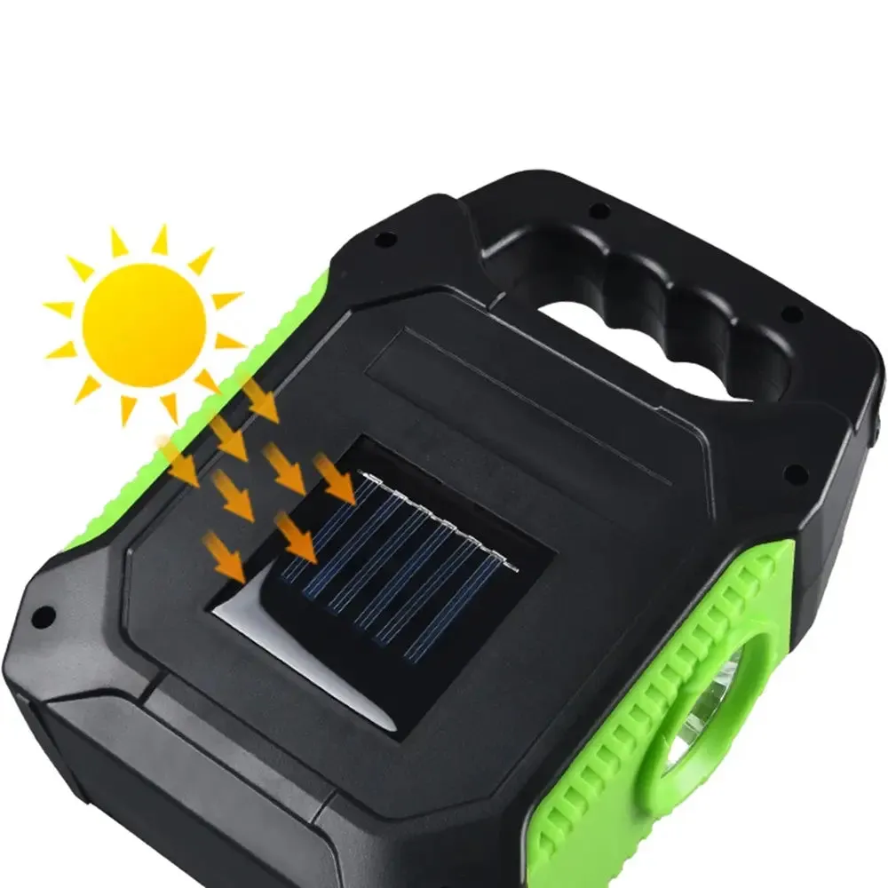 (Random Function, Power Bank / Rechargeable Lantern with Solar Lantern Mystery sale Attractive pricing color) Portable Camping JY-978D