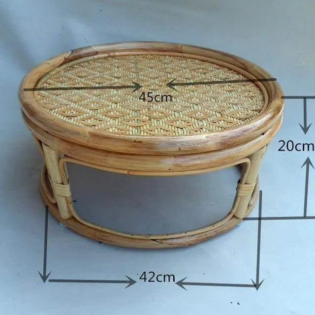 Rattan Picnic Tray - Versatile Outdoor Serving Table