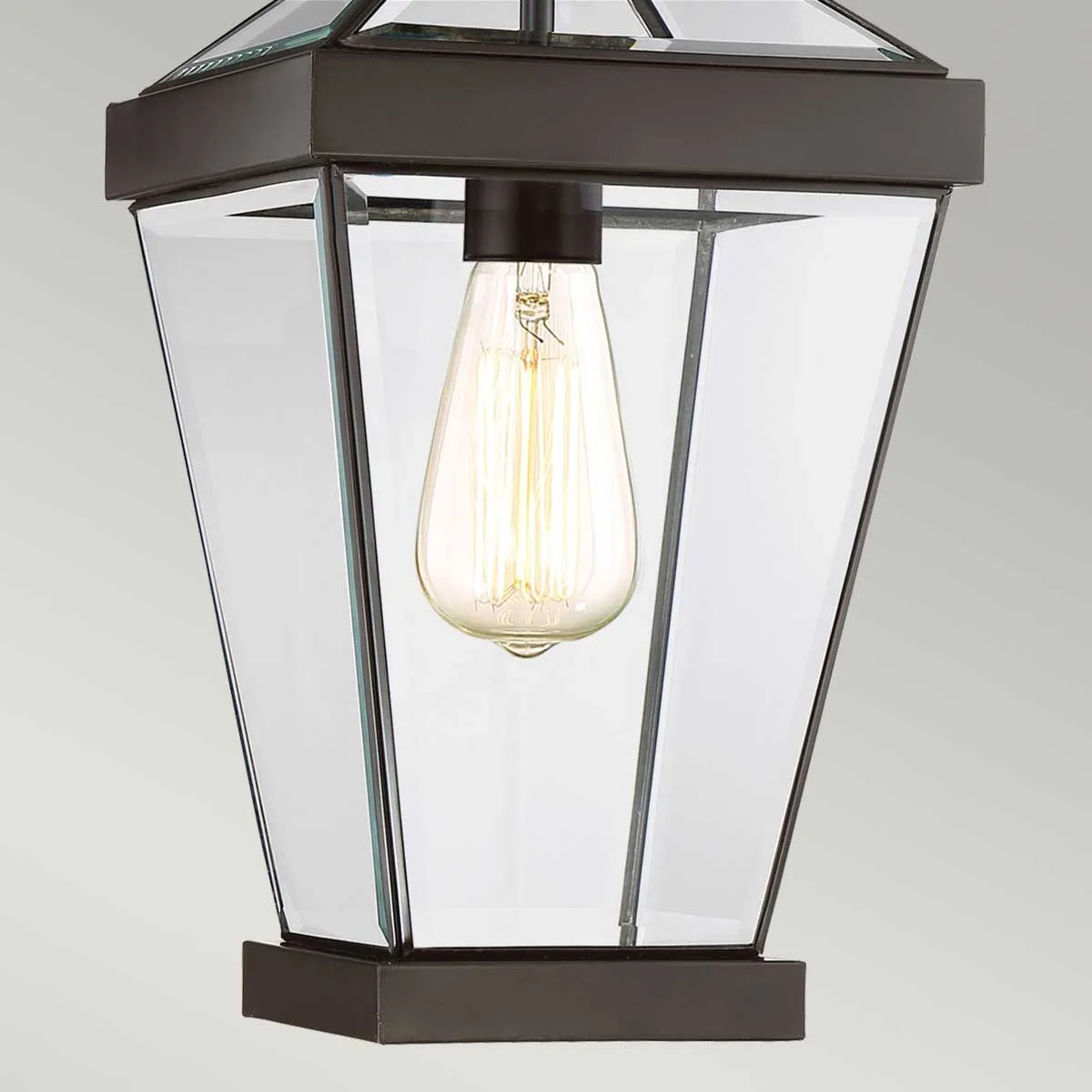 Ravine Medium Chain Lantern | Western Bronze