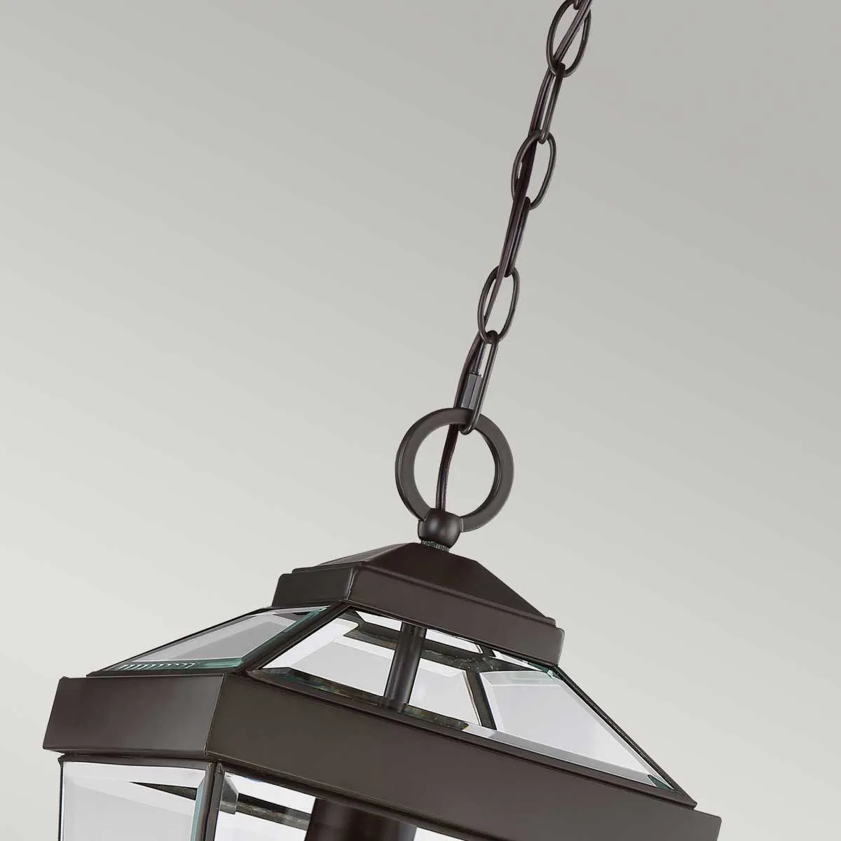 Ravine Medium Chain Lantern | Western Bronze
