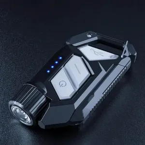 Rechargeable LED Keyring Light - Compact Camping Flashlight
