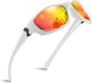 RUNCL Polarized Sports Sunglasses Billy, Fishing Sunglasses UV400 - Ultralight Floating TAC Lens, Anti-seawater Coating