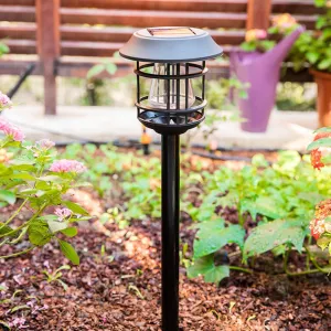 Rynx | Solar lamp plastic lantern LED ground insert decorative landscape light