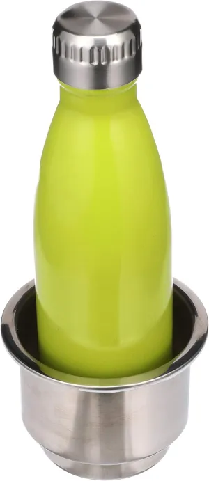 Seachoice Boat Drink Holder Recessed, Stainless Steel, 3-5/8 in. Inside Diameter