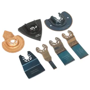 Sealey Multi-Tool All-Purpose Blade Set 7pc