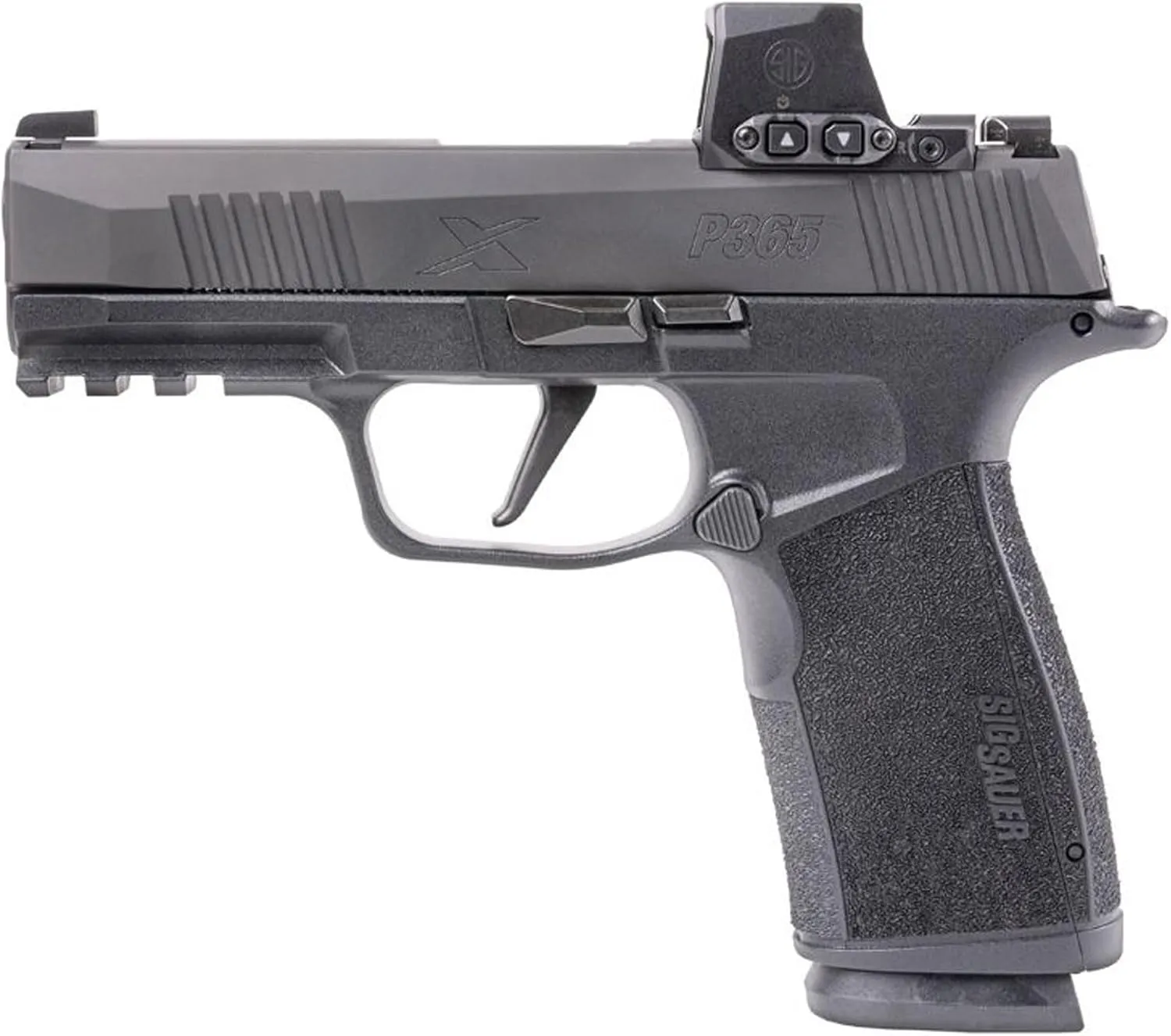 SIG SAUER Romeo-X Compact Pistol-Mounted Red Dot Sight - Rugged Durable Aluminum Lightweight Waterproof MOTAC Micro Open Reflex Sight with 15 Illumination Settings