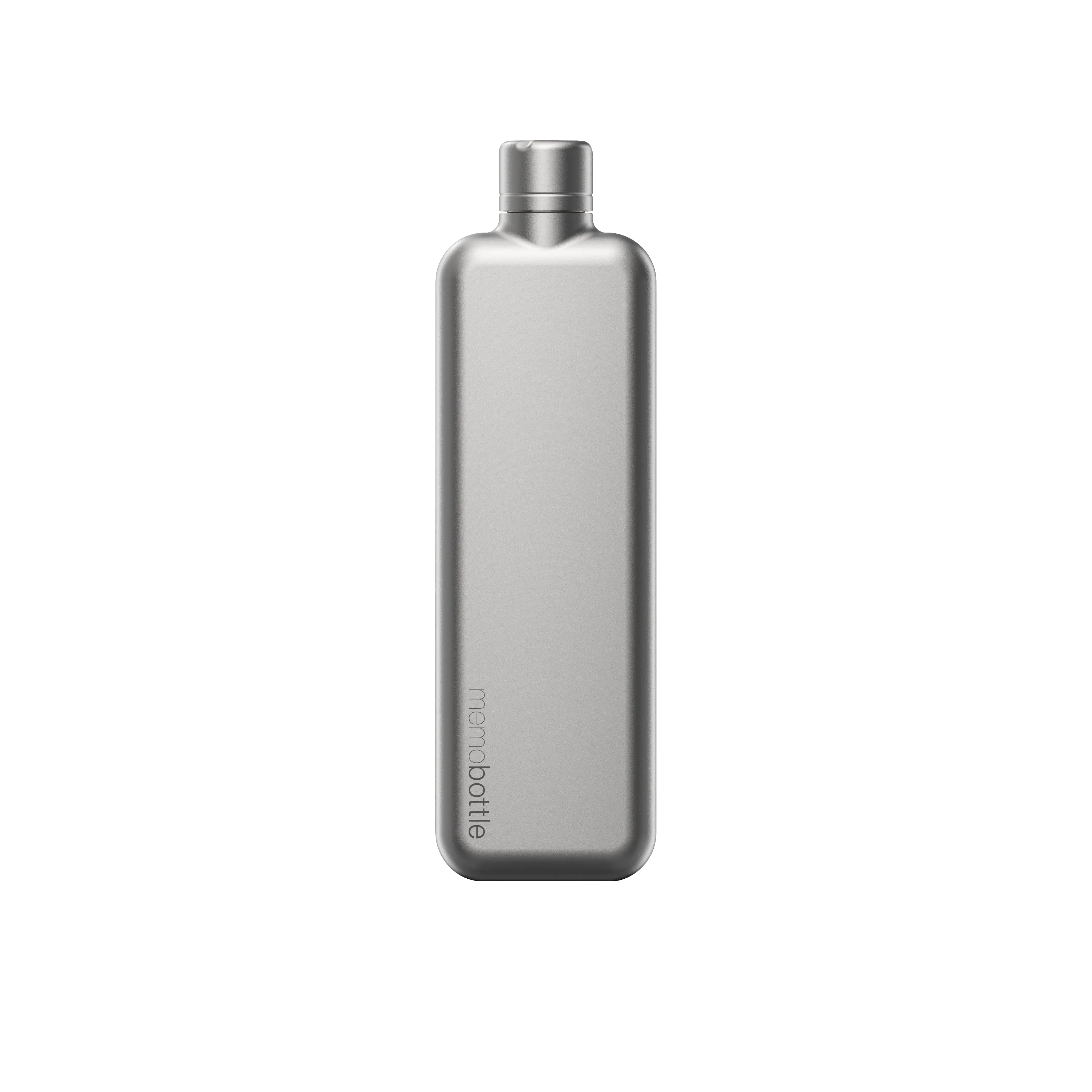 Slim Stainless Steel Memobottle - Satin