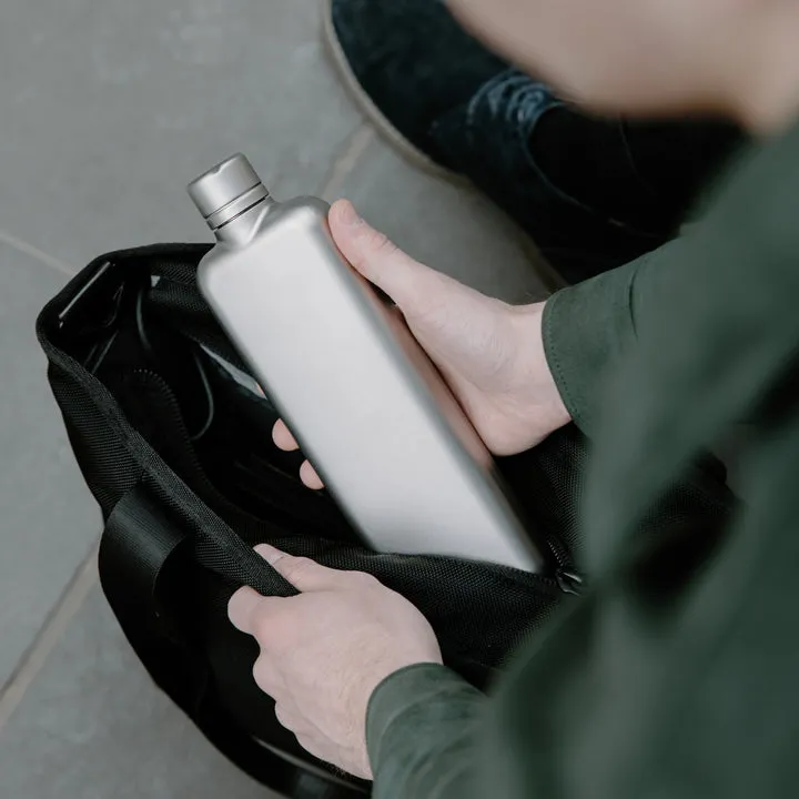 Slim Stainless Steel Memobottle - Satin