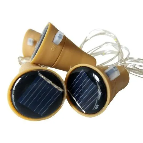 Solar Wine Bottle LED Light String