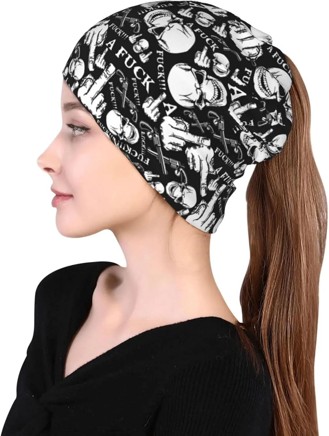 Sorority Paraphernalia Zeta Women's Knit Hats, Caps, and Beanies - Multifunctional, Multi-Purpose Felt Hat