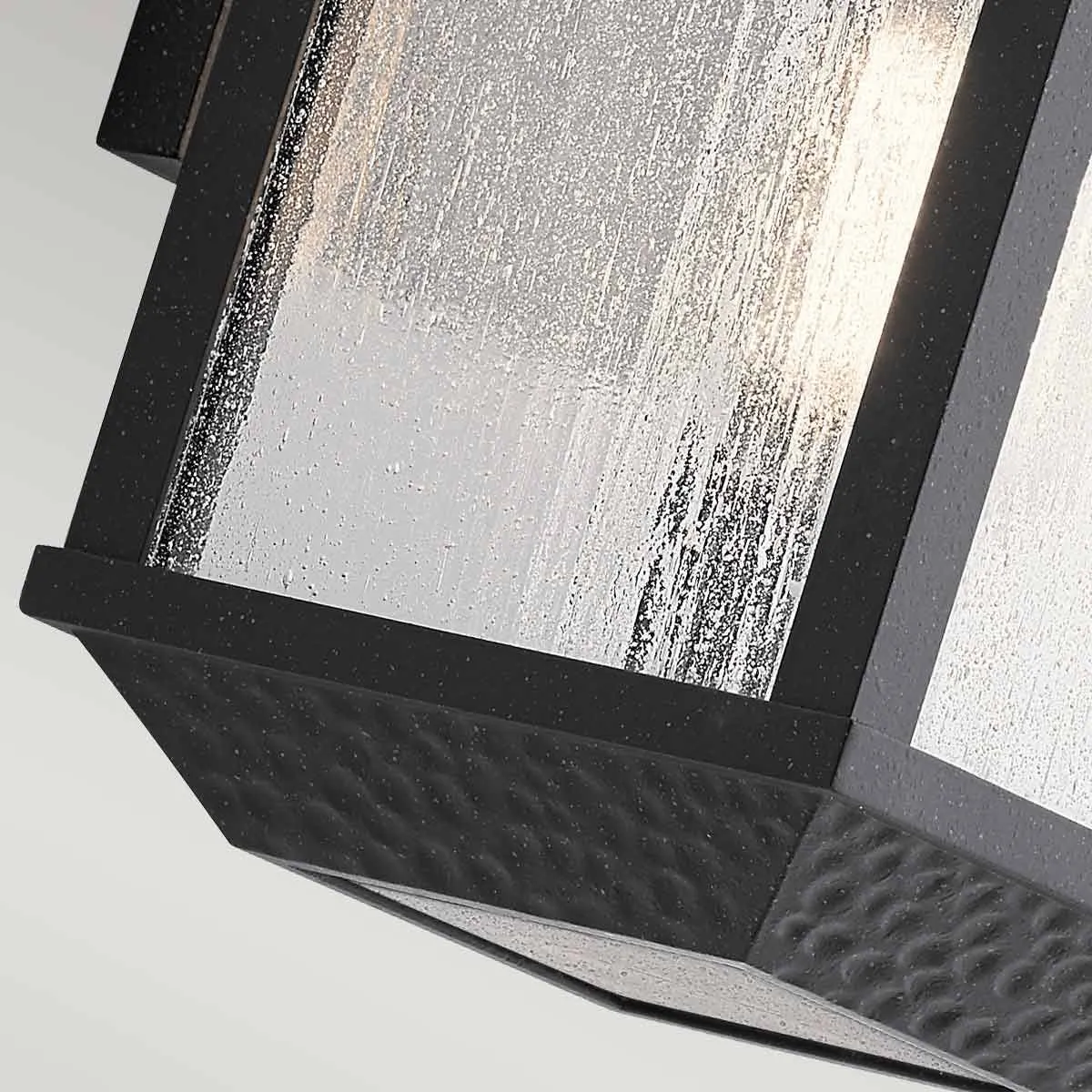 Springfield 1 Light Small Wall Lantern | Distressed Black