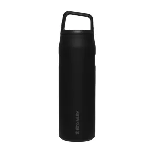 Stanley IceFlow™ AeroLight™ Bottle with cap and carry   lid | 24oz - Black