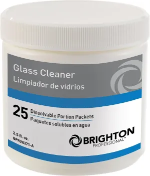 Staples Glass Cleaner Dissolvable Portion Packets, 25/Pack