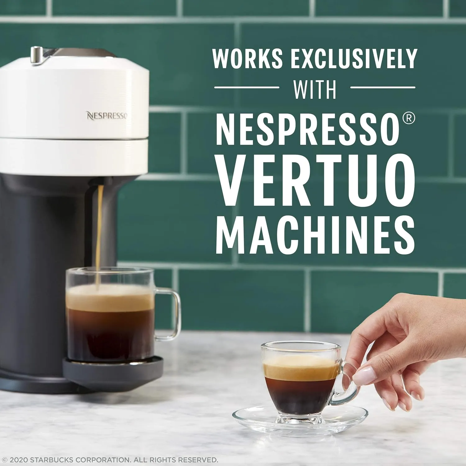 Starbucks by Nespresso Vertuo, Dark Roast Variety Pack Coffee, 32-count Coffee Pods, Brews 7.8 oz.