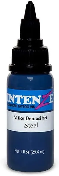 Steel Demasi Series - Intenze Tattoo Ink - 1oz Bottle