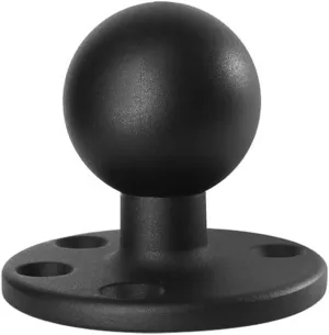 Strg 2.25'' Ball Mount with AMPS Round Plate, Ball Mount Base Compatible with RAM and 2.25" D Size Double Socket Arm from Arkon, iBolt and Tackform Enterprise Series