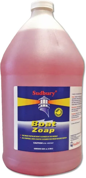 Sudbury Boat Zoap, Boat Cleaner Soap, Multi-Purpose Boat Soap, Essential Boat Accessories, 128 oz.