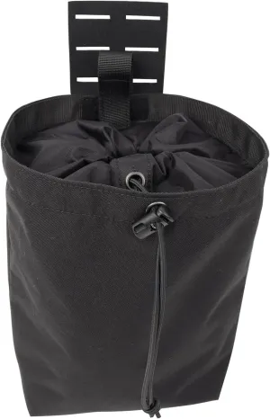 Tactical Dump Pouch - Mag MOLLE Dump Pouch Ultralight Foldable Mag Dump Pouch Utility Pouch for Battle Duty Belt, Black
